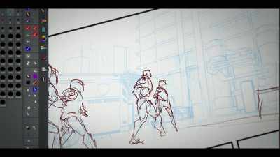 Normally in a comic book, you have
multiple people working on the art. - Marvel's 616