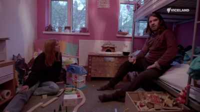 Normally Ostara will just
turn around and say - Stacey Dooley Sleeps Over