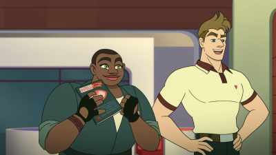 Normally, that's true, but Ms. Deborah
and I have a hotter ticket. - Q-Force