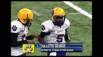 NORMAN: As we went
to the first state championship, - Algiers, America