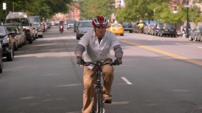 North on Manhattan.
Handing off. - White Collar