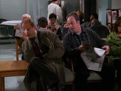 Not a pretty woman, - Frasier