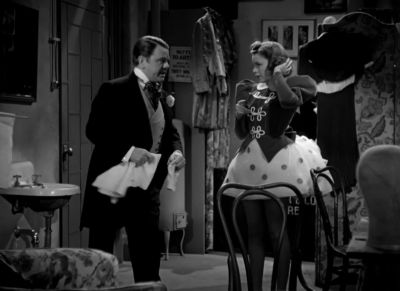 Not a second When he gets here that's our cue to be hard to get - Ziegfeld Girl