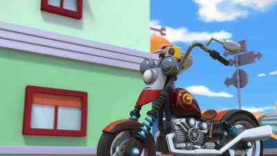 - Not again! Down, down! - Ricky Zoom