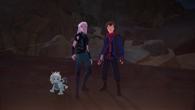 Not all the rocks sink that quickly. - The Dragon Prince