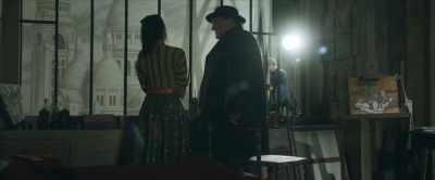 Not at all. I met her on the
train to Paris. - Maigret