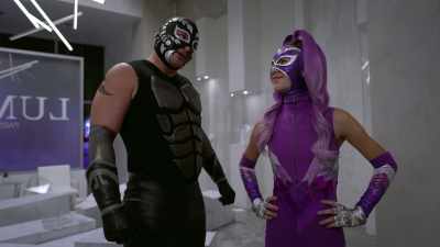 - Not bad... Not bad at all. - Ultra Violet & Black Scorpion