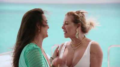 Not "[bleep] you" like a bitch.
- [laughs] - The Real Housewives Ultimate Girls Trip