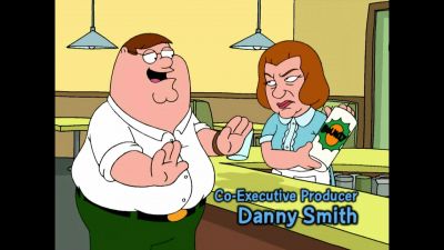 Not after Bounty dropped me as their spokesman - Family Guy