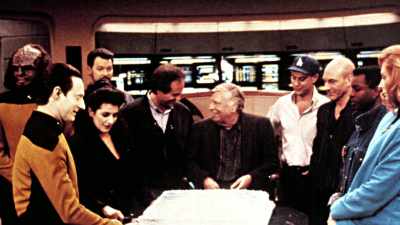 Not even captain sisko's
season 4 makeover - The Center Seat: 55 Years of Star Trek