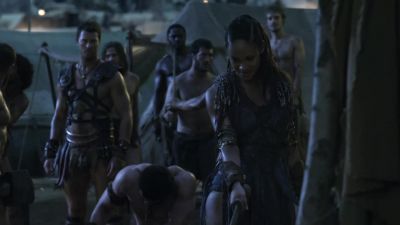 Not as easy as butchering
a horse, is it? - Spartacus