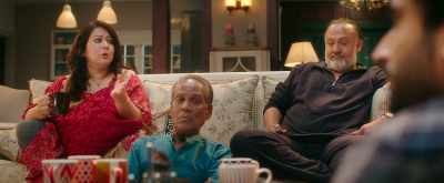 Not even engaged yet and
he's already fighting with his mother. - Sonu Ke Titu Ki Sweety