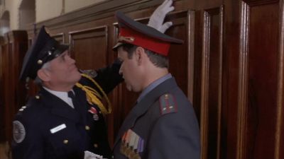 Not exactly a four star hotel is it - Police Academy: Mission to Moscow