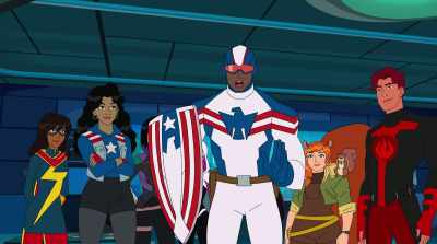Not exactly
a S.H.I.E.L.D.-approved tactic, - Marvel Rising: Chasing Ghosts