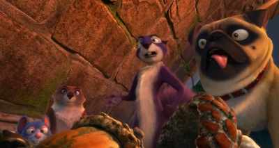 Not exactly what I'd call "fine dining." - The Nut Job 2: Nutty by Nature