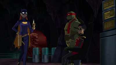 Not gonna call it that. That will
reverse the effects of the stuff. - Batman vs Teenage Mutant Ninja Turtles