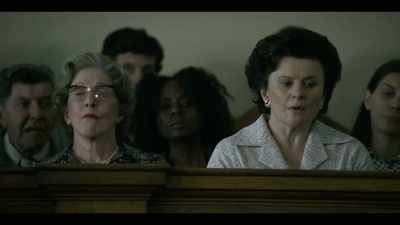 Not guilty.
GASPS AND MUTTERING - A Very English Scandal