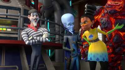 - Not even I could
conjure such an illusion. - (bell tolling) - Megamind vs. the Doom Syndicate