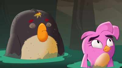 Not if I give the ship to him first. - Angry Birds: Summer Madness