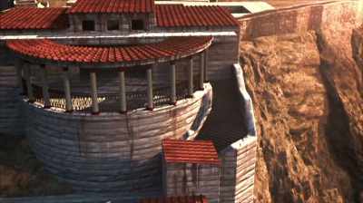 Not in jerusalem, but at
herod's mountain fortress. - Dead Sea Scrolls: The Doomsday Prophecy