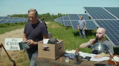 Not just a calculator,
a solar-powered calculator. - Six Degrees with Mike Rowe