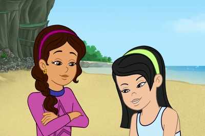 Not just humongous.
Humongous with big, sharp, pointy... - The Magic School Bus Rides Again