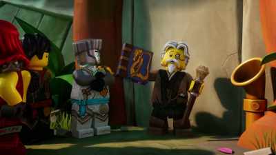 Not just the guest list,
all lists, tabulations, - LEGO Ninjago: Dragons Rising