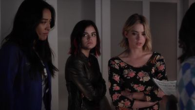 Not knowing that if we're okay
has made my mom physically sick. - Pretty Little Liars