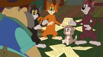 Not like a jackalope came in here
and took it or something. - Tom and Jerry Cowboy Up!