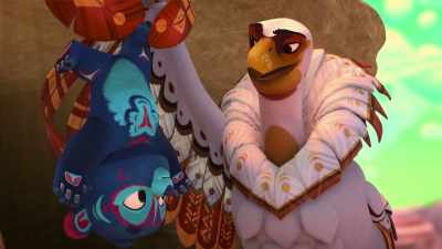 Not like my feathers, obviously.
So you can leave the hero work to me. - Spirit Rangers