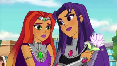 Not like your school which lets in mere mortals. - DC Super Hero Girls: Intergalactic Games