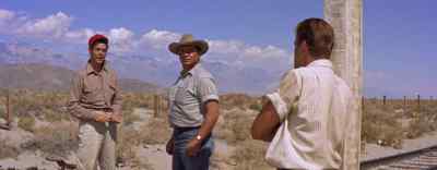 - Not me.
- Alright, then. - Bad Day at Black Rock