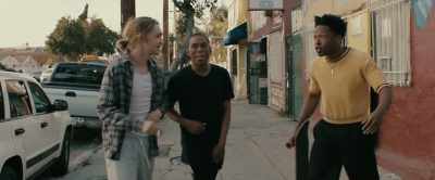- Not me.
- Yeah, you, nigga. - Gully