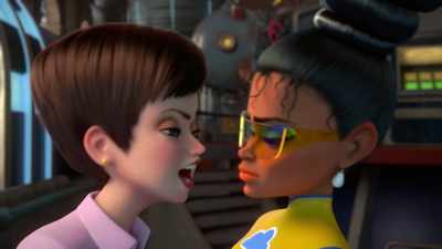 Not to mention turning evil - Megamind vs. the Doom Syndicate