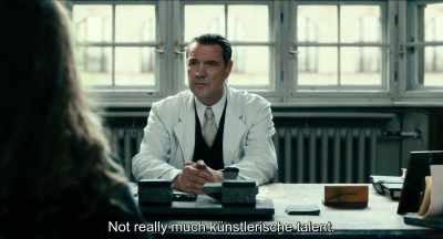 Not much artistic talent. - Never Look Away
