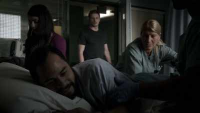 Not much to be done.
My body's shutting down. - Damien
