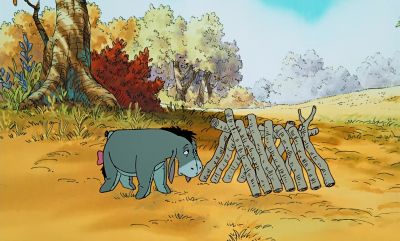 Not much of a house - Pooh's Grand Adventure: The Search for Christopher Robin