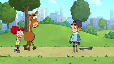 - Not much, we had to leave
the house kinda suddenly, - It's Pony