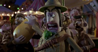 Not now Kiss my artichoke - Wallace &amp; Gromit: The Curse of the Were Rabbit