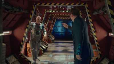 Not now, you rusty idiot.
I need you. Follow me. - Red Dwarf: The Promised Land