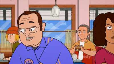 - Not on your life.
- I'll take his. - Corner Gas Animated