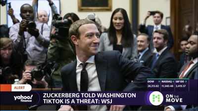 Not only did
Mark Zuckerberg publicly - TikTok, Boom.