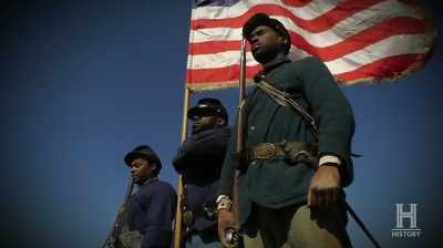 - Not only did they
break through the line - Black Patriots: Heroes of the Civil War