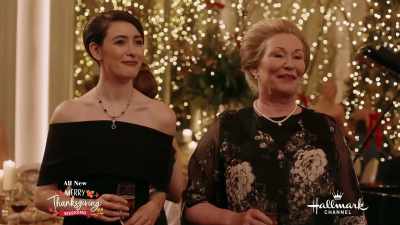 Not only does she throw - Christmas at Castle Hart
