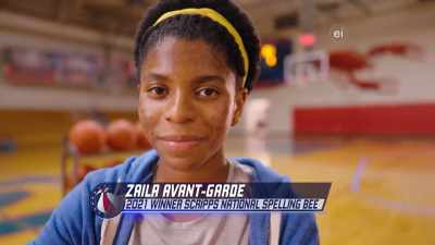 NOT ONLY IN B-BALL, BUT ALSO
THE SPELLING BEE. - Harlem Globetrotters: Play It Forward
