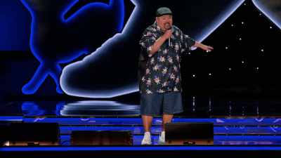 Not only is it on the stage,
it's on the second floor. - Gabriel Iglesias: Stadium Fluffy