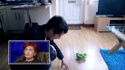 Not only that, he says he can get
the entity to move [bleep] on command. - The Osbournes Want to Believe