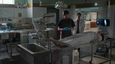 Not planning on doing
any cutting, I hope. - The Good Doctor