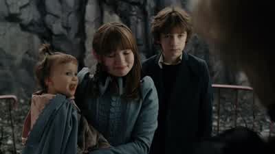 Come in quickly Quickly childrenWhat What's the matterNot that quicklyYou could trip over the welcome matand decapitate yourselves - Lemony Snicket's A Series of Unfortunate Events