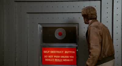 NOT SO FAST, LONE STARR. - Spaceballs